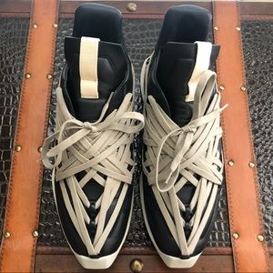 RICK OWENS Mega Lace “bondage” MAXIMAL Runner US 9